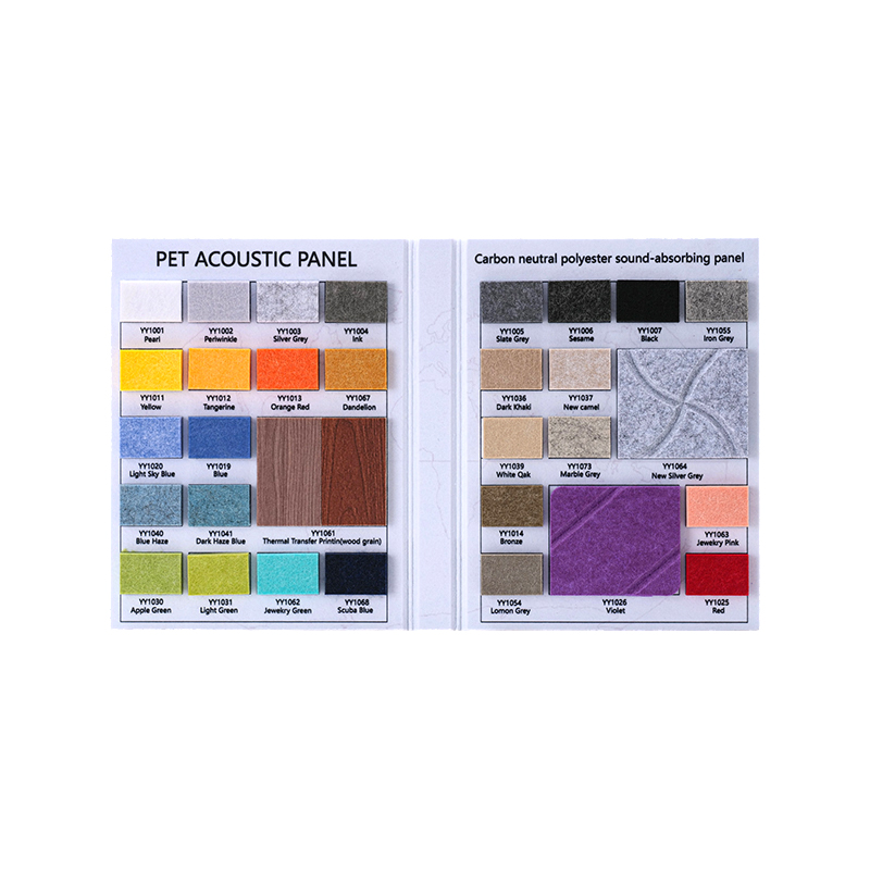 Feuerfeste, gerillte, schallabsorbierende Platte aus Polyesterfaser für die Akustikbehandlung im Kino/KTV