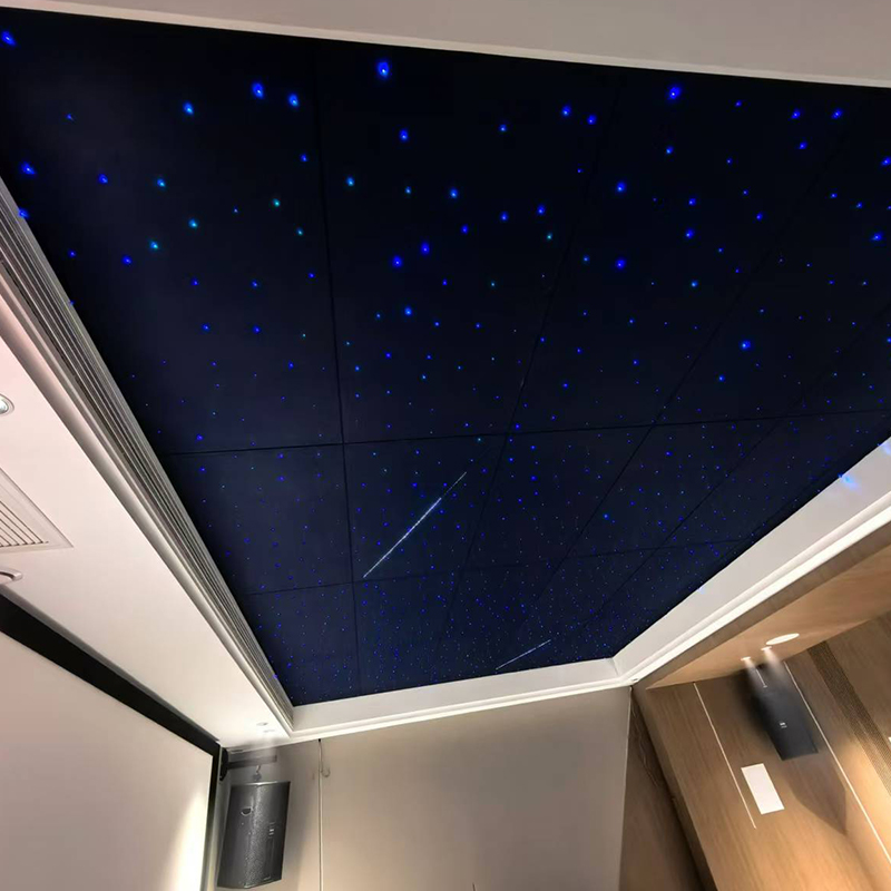 Einfarbige, farbenfrohe Glasfaser-Akustikpaneele für moderne Hotels, Fernbedienung, Umgebungslicht, Sternlicht, Wärme, Stretch-Grafikdesign Einfarbige, farbenfrohe Glasfaser-Akustikpaneele für moderne Hotels, Fernbedienung, Umgebungslicht, Sternlicht, Wärme, Stretch-Grafikdesign