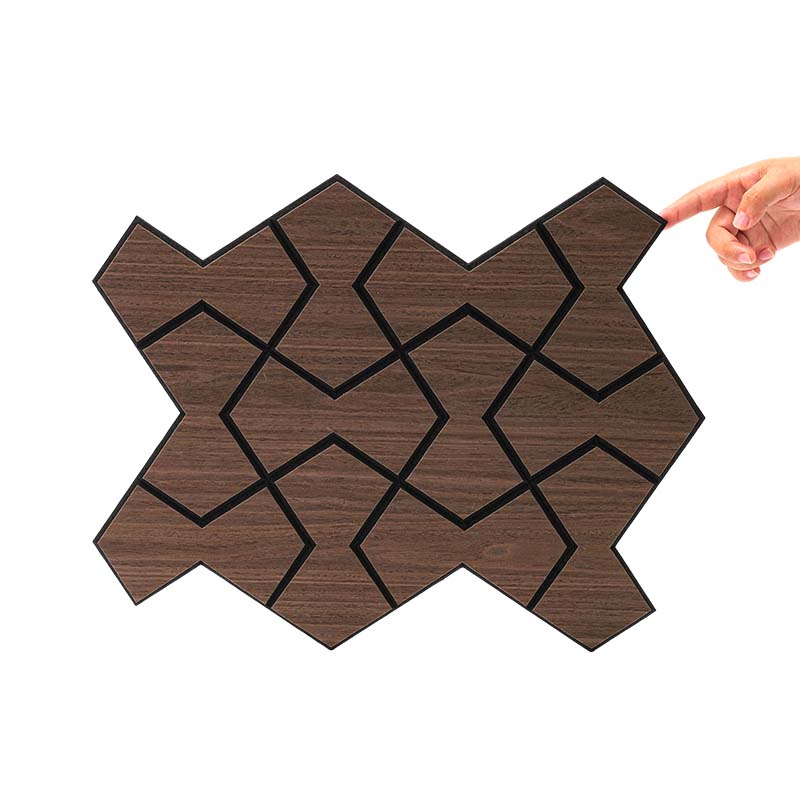 Spesonic Akustikholzfurnier-Lamellenwandpaneele für die Innenwand- und Deckendekoration