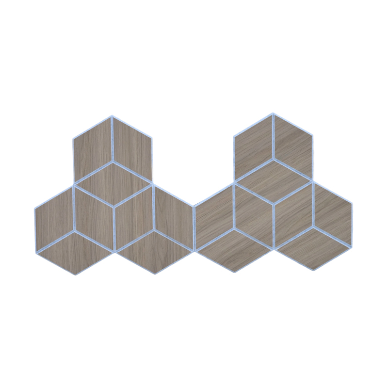 Hochwertige Akustikplatten aus Holz mit modernem Design für Zuhause, Büro, Schule, Hotel, Wandpaneele mit hervorragender Schallabsorption