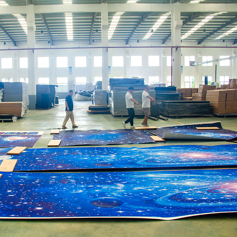 Nahtlose Sterndecke – anpassbar, einfach zu installieren, schallabsorbierend für Kinos/Hotels