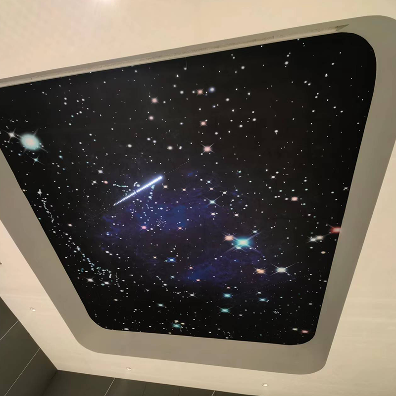 Moderne Deckenleuchte mit Stern oben für KTV, audiovisueller Raum, optische Faser, Himmelsstern, dekoratives Projektorlicht, direkt Moderne Deckenleuchte mit Stern oben für KTV, audiovisueller Raum, optische Faser, Himmelsstern, dekoratives Projektorlicht, direkt