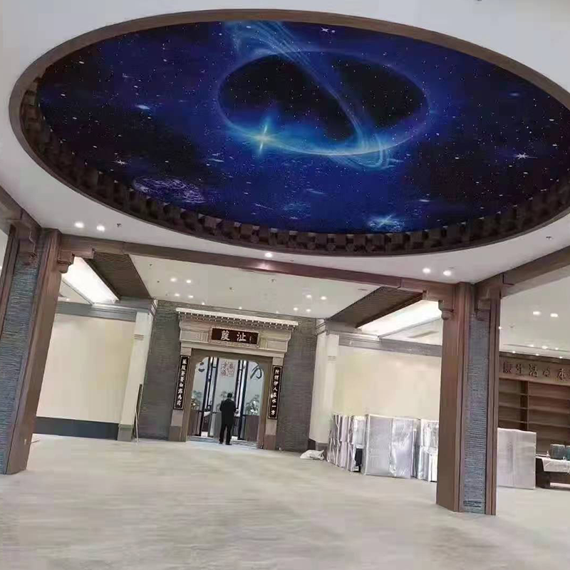 Moderne Deckenleuchte mit Stern oben für KTV, audiovisueller Raum, optische Faser, Himmelsstern, dekoratives Projektorlicht, direkt Moderne Deckenleuchte mit Stern oben für KTV, audiovisueller Raum, optische Faser, Himmelsstern, dekoratives Projektorlicht, direkt