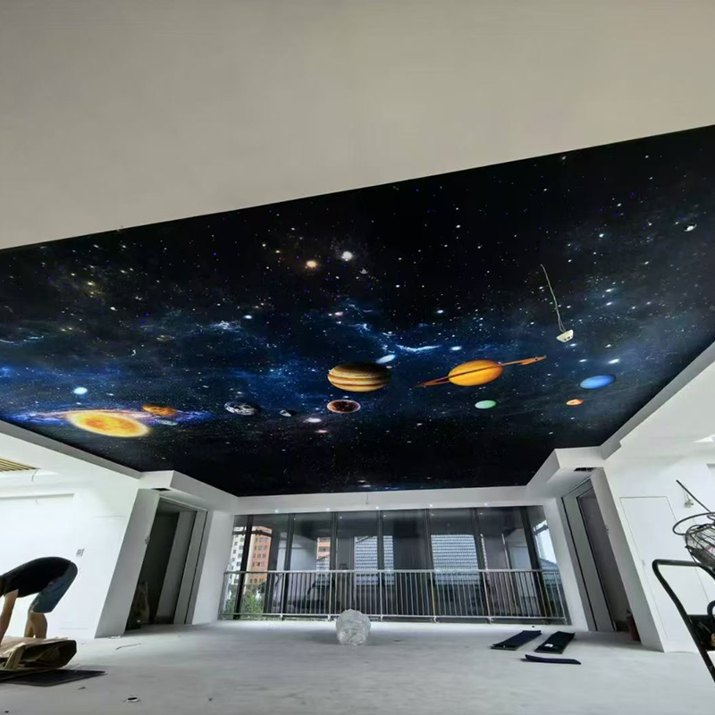 Moderne Deckenleuchte mit Stern oben für KTV, audiovisueller Raum, optische Faser, Himmelsstern, dekoratives Projektorlicht, direkt Moderne Deckenleuchte mit Stern oben für KTV, audiovisueller Raum, optische Faser, Himmelsstern, dekoratives Projektorlicht, direkt